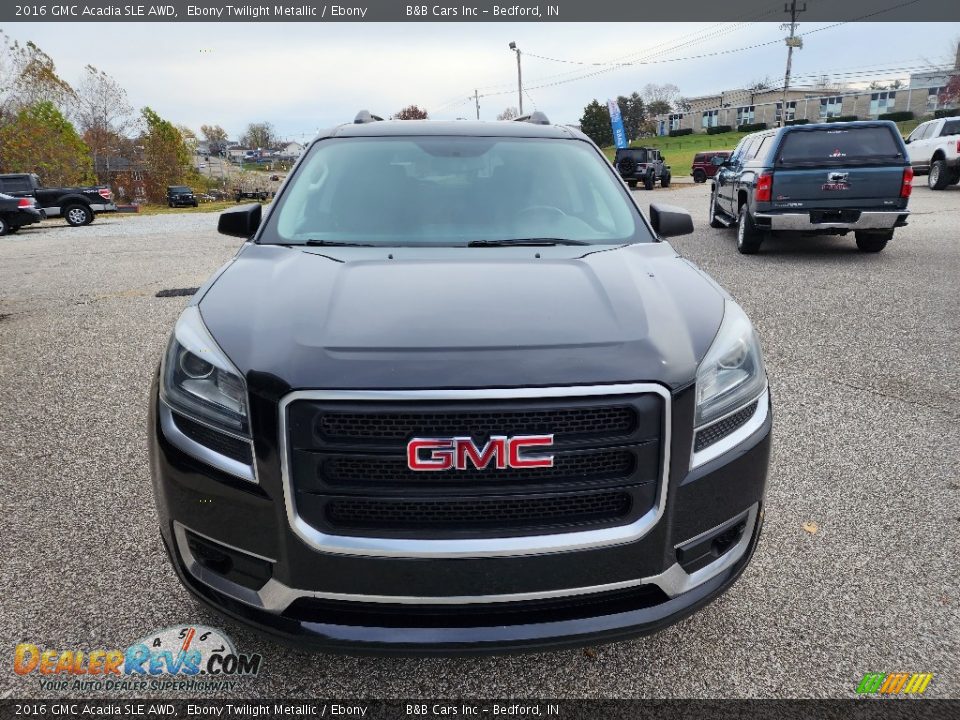 2016 GMC Acadia SLE AWD Ebony Twilight Metallic / Ebony Photo #8