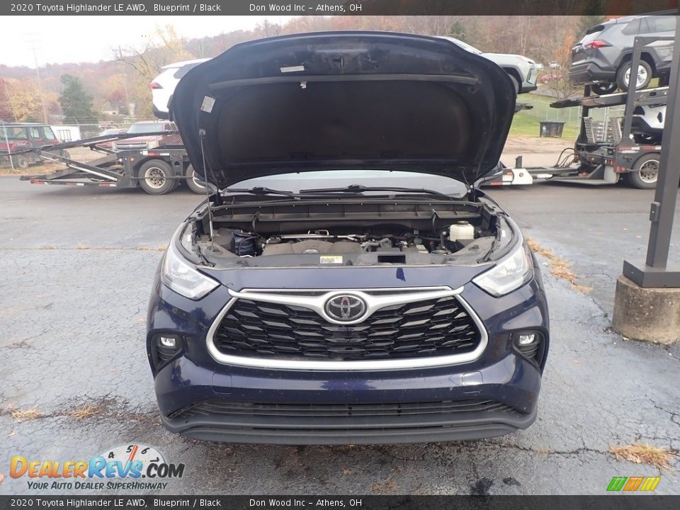 2020 Toyota Highlander LE AWD Blueprint / Black Photo #4