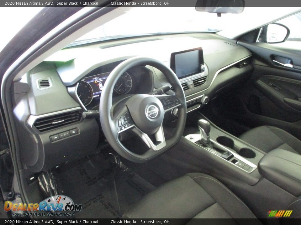 2020 Nissan Altima S AWD Super Black / Charcoal Photo #27