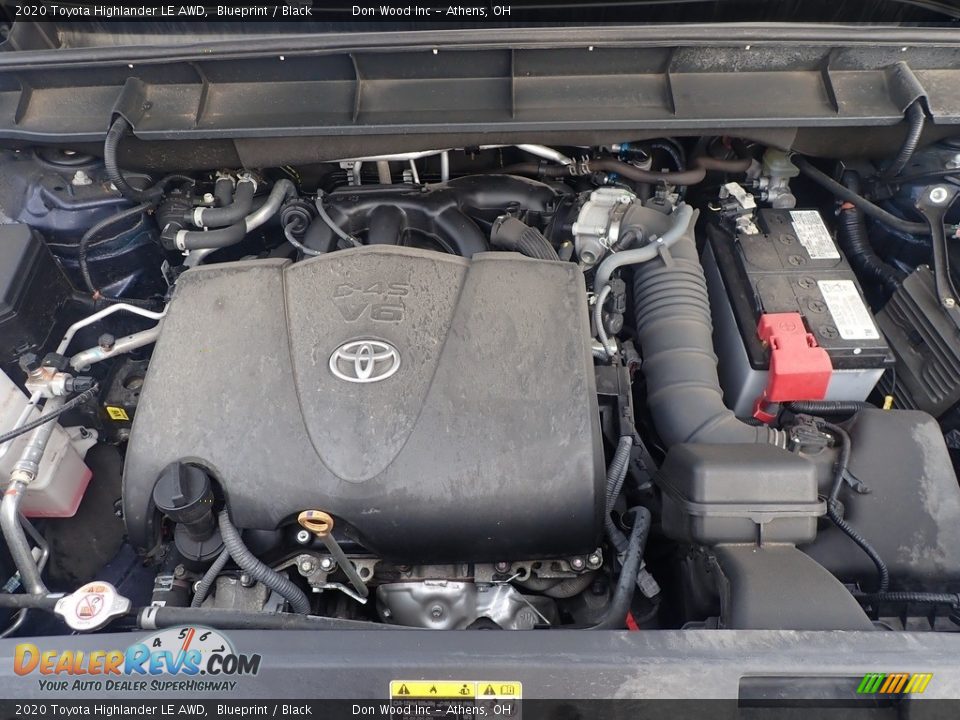 2020 Toyota Highlander LE AWD Blueprint / Black Photo #5