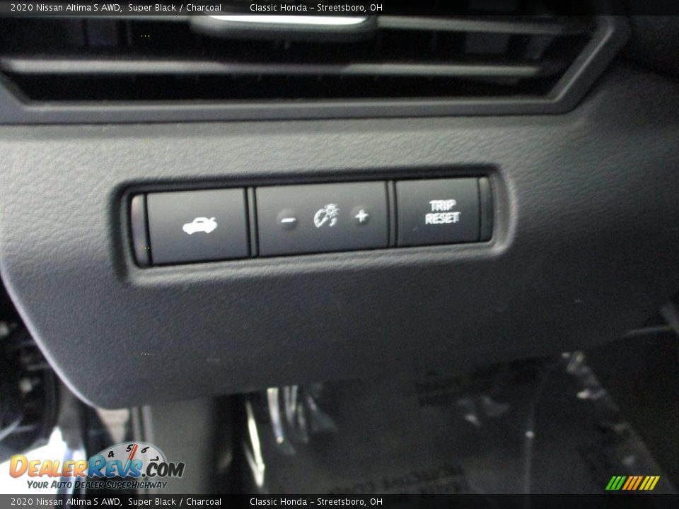 2020 Nissan Altima S AWD Super Black / Charcoal Photo #29