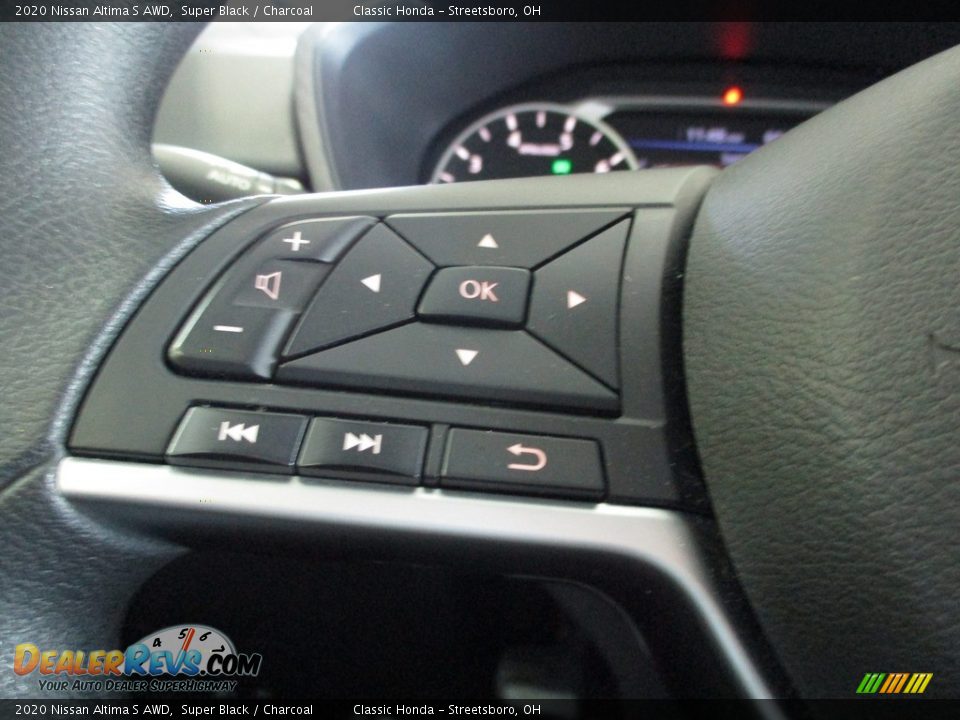 2020 Nissan Altima S AWD Super Black / Charcoal Photo #31