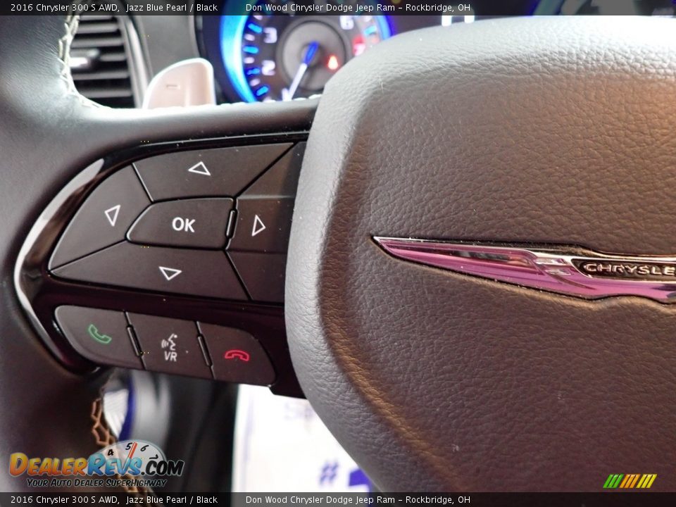 2016 Chrysler 300 S AWD Jazz Blue Pearl / Black Photo #18