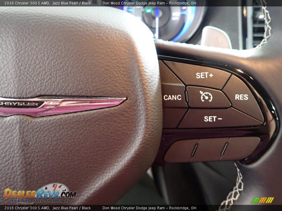 2016 Chrysler 300 S AWD Jazz Blue Pearl / Black Photo #19