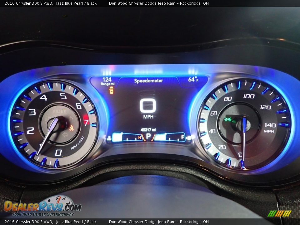 2016 Chrysler 300 S AWD Jazz Blue Pearl / Black Photo #20
