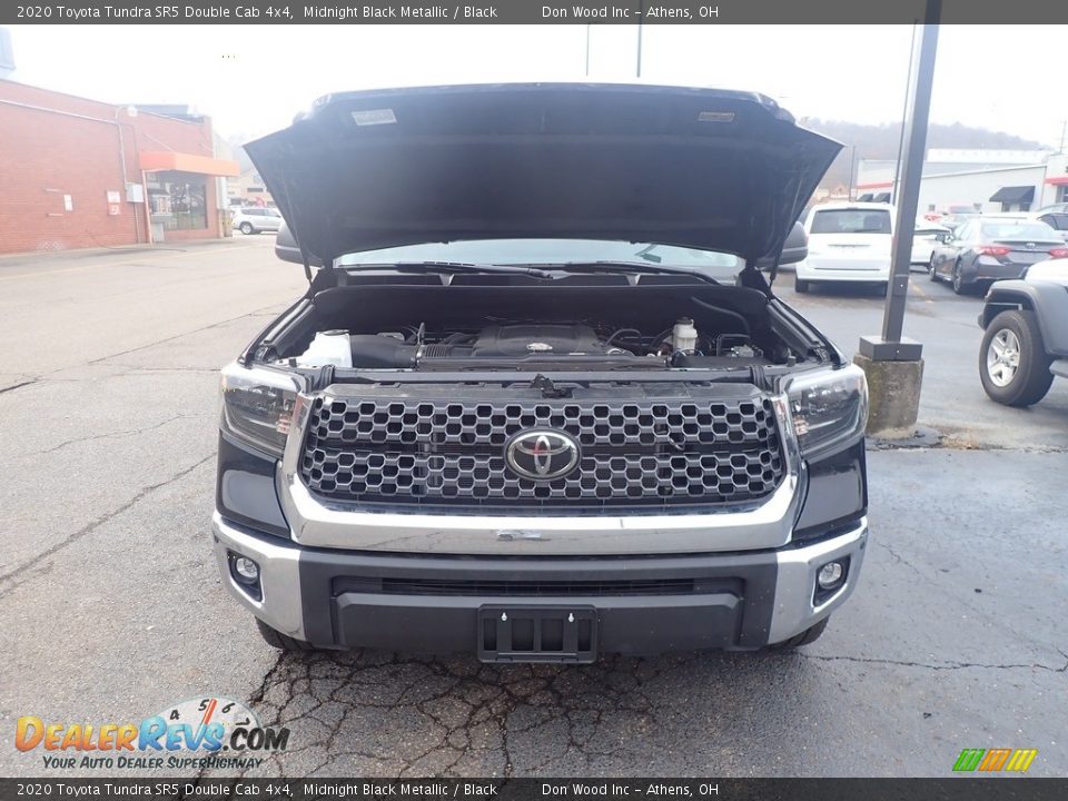2020 Toyota Tundra SR5 Double Cab 4x4 Midnight Black Metallic / Black Photo #4