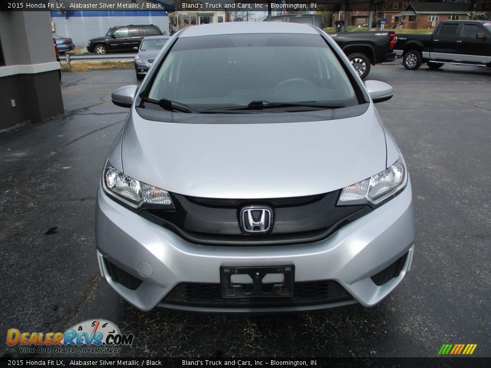 2015 Honda Fit LX Alabaster Silver Metallic / Black Photo #22