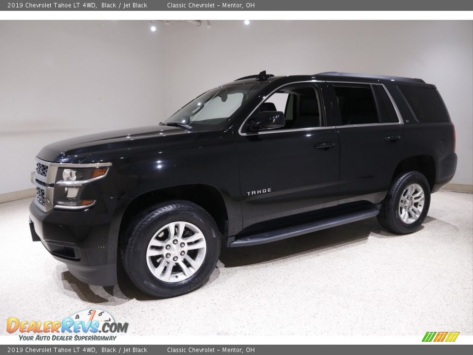 2019 Chevrolet Tahoe LT 4WD Black / Jet Black Photo #3