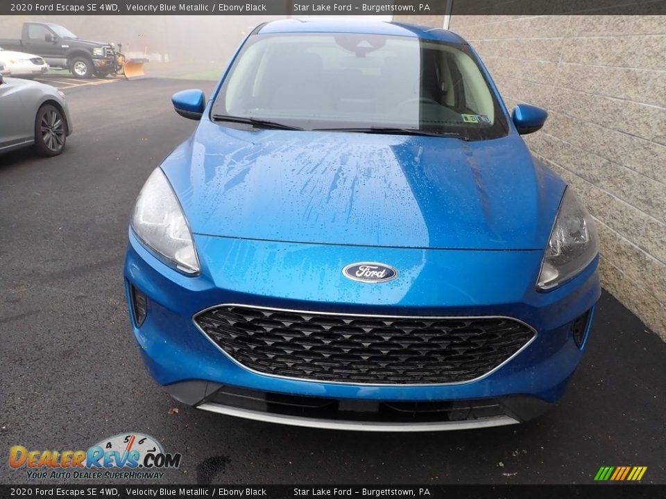 2020 Ford Escape SE 4WD Velocity Blue Metallic / Ebony Black Photo #2