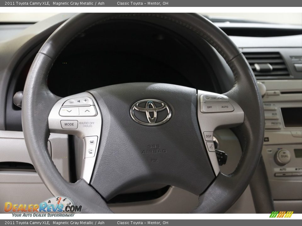 2011 Toyota Camry XLE Magnetic Gray Metallic / Ash Photo #7
