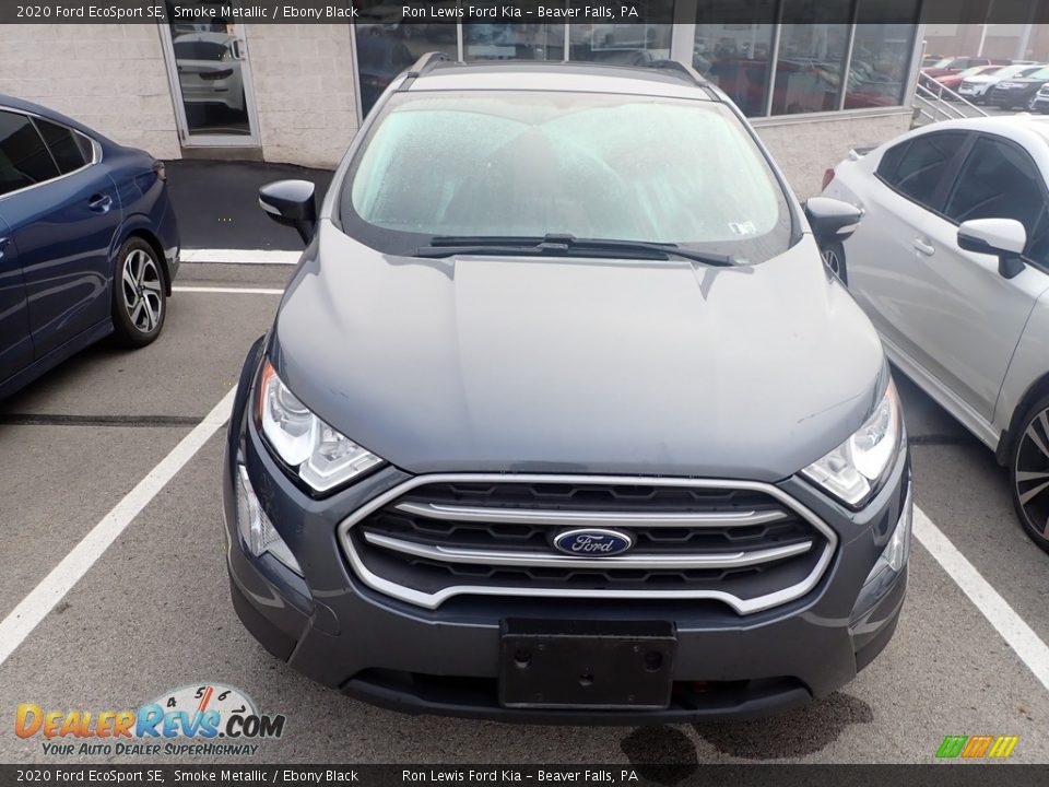 2020 Ford EcoSport SE Smoke Metallic / Ebony Black Photo #2
