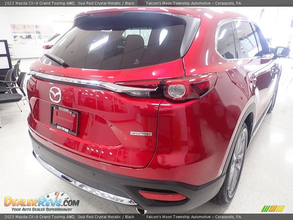 2023 Mazda CX-9 Grand Touring AWD Soul Red Crystal Metallic / Black Photo #2