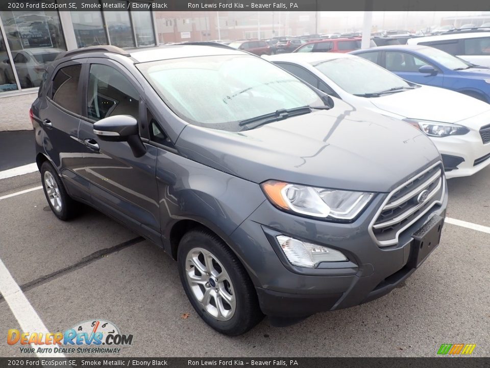 2020 Ford EcoSport SE Smoke Metallic / Ebony Black Photo #3