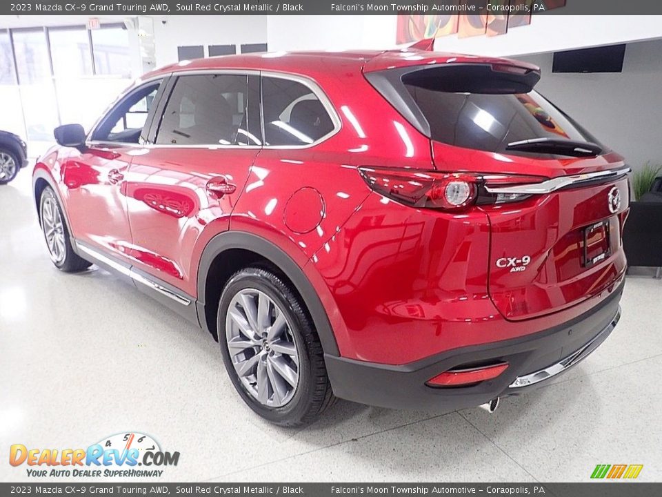 2023 Mazda CX-9 Grand Touring AWD Soul Red Crystal Metallic / Black Photo #5