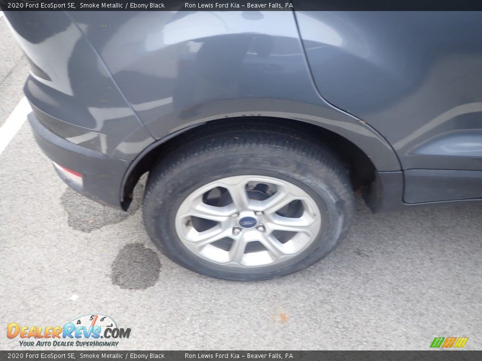 2020 Ford EcoSport SE Smoke Metallic / Ebony Black Photo #5