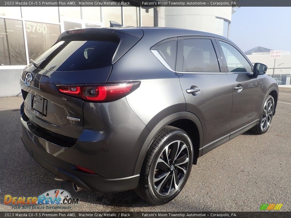 2023 Mazda CX-5 S Premium Plus AWD Machine Gray Metallic / Black Photo #2