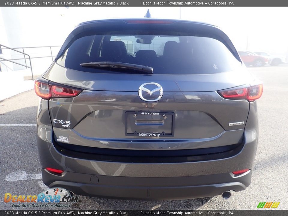 2023 Mazda CX-5 S Premium Plus AWD Machine Gray Metallic / Black Photo #3