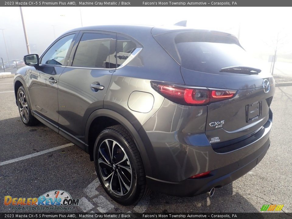 2023 Mazda CX-5 S Premium Plus AWD Machine Gray Metallic / Black Photo #5