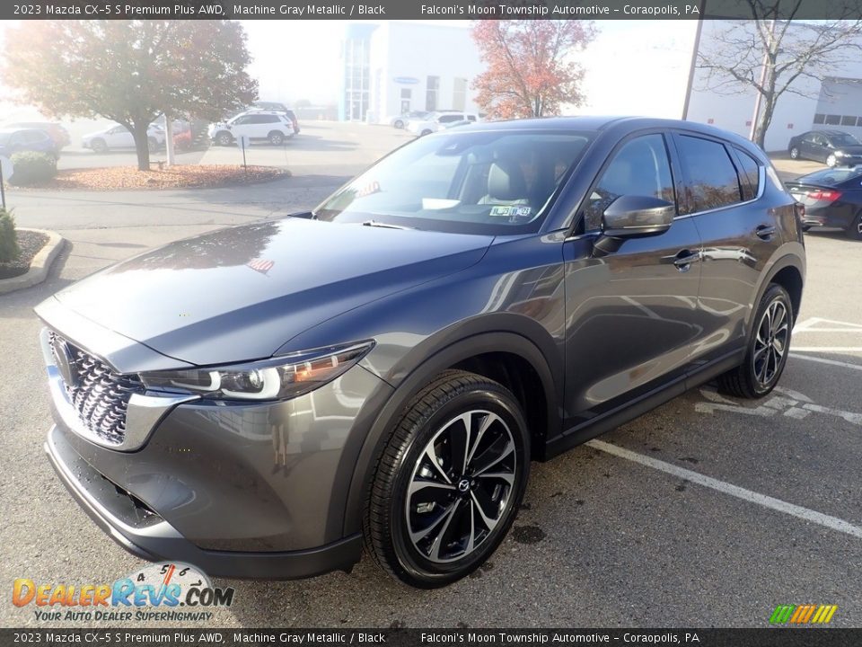 2023 Mazda CX-5 S Premium Plus AWD Machine Gray Metallic / Black Photo #7