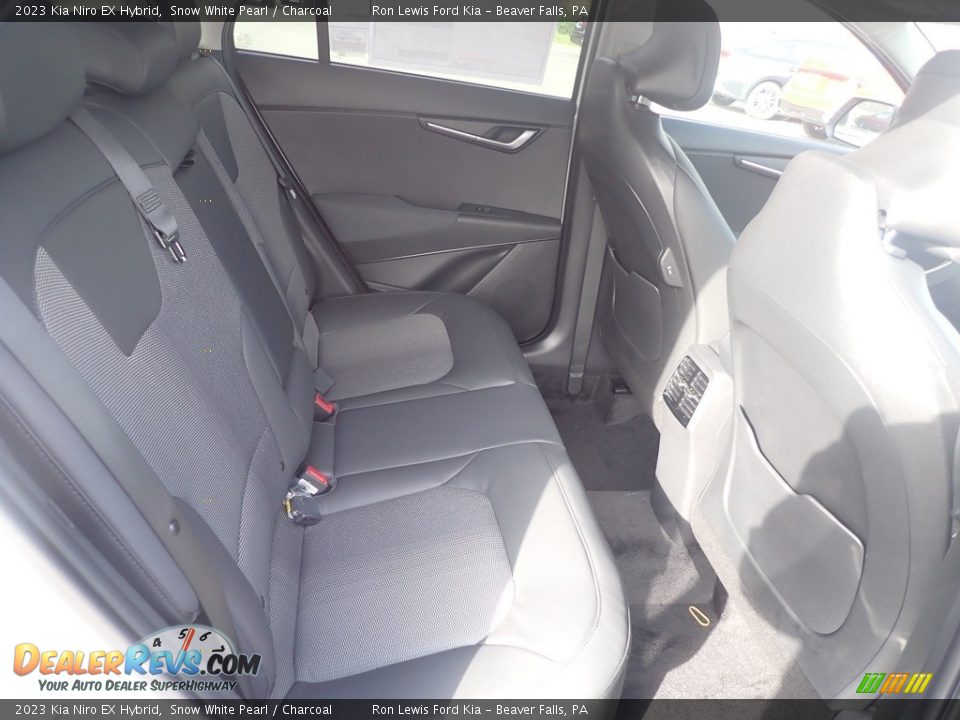 2023 Kia Niro EX Hybrid Snow White Pearl / Charcoal Photo #10
