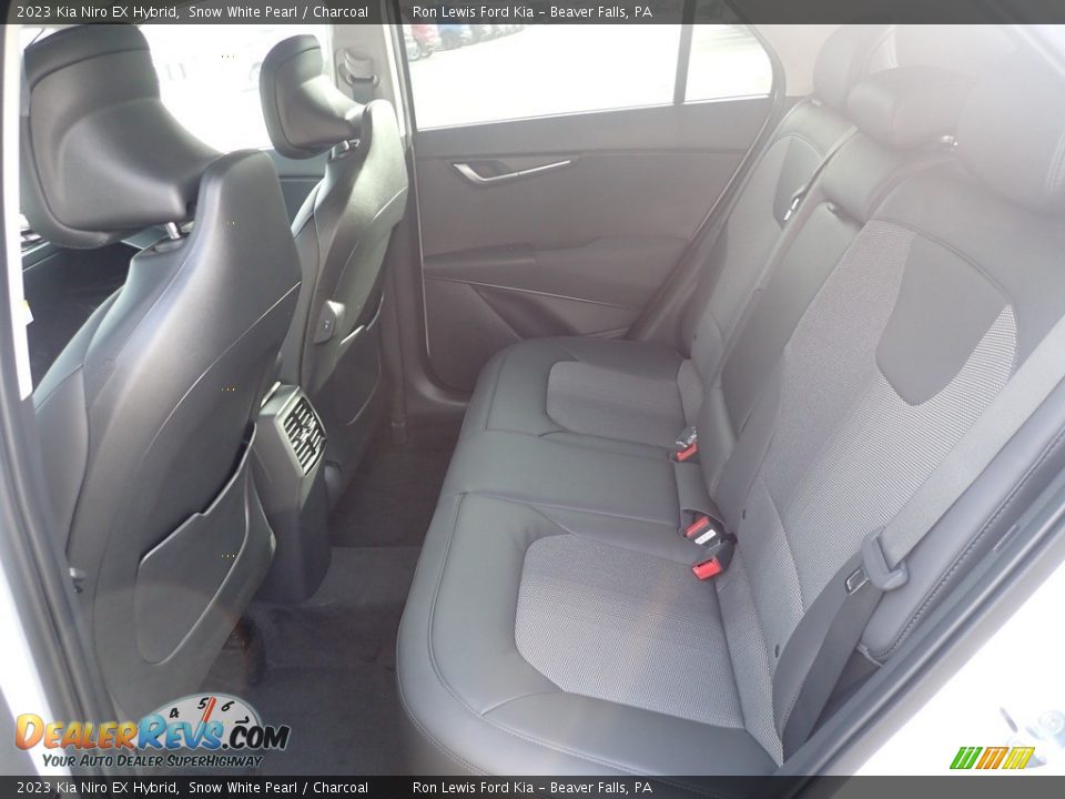 2023 Kia Niro EX Hybrid Snow White Pearl / Charcoal Photo #12
