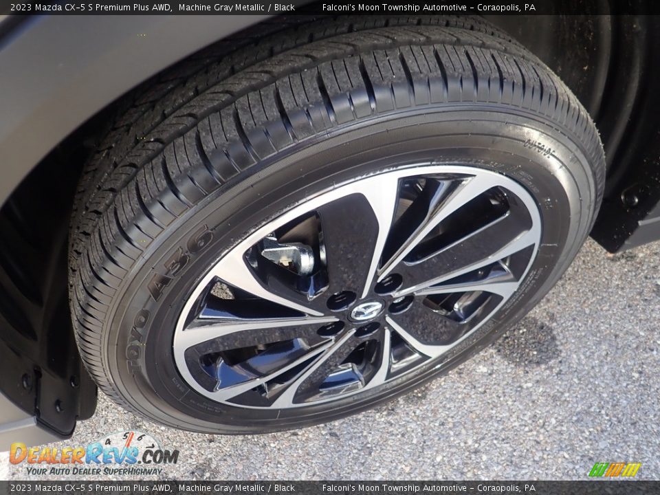 2023 Mazda CX-5 S Premium Plus AWD Machine Gray Metallic / Black Photo #10