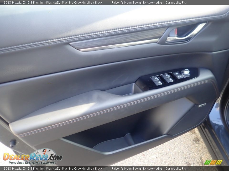 2023 Mazda CX-5 S Premium Plus AWD Machine Gray Metallic / Black Photo #14