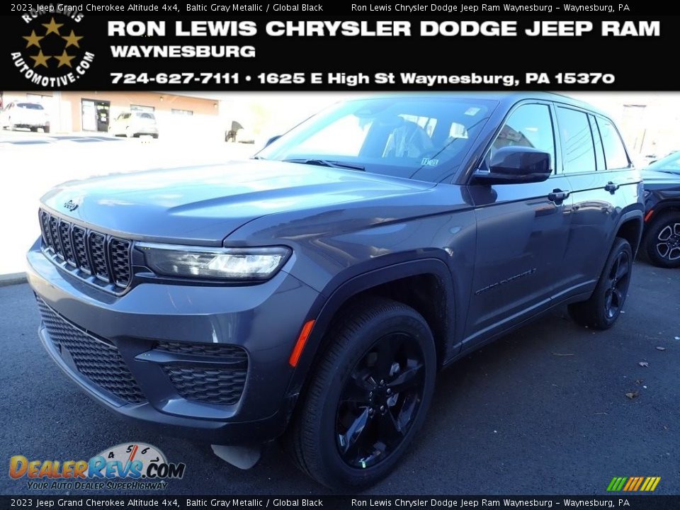 2023 Jeep Grand Cherokee Altitude 4x4 Baltic Gray Metallic / Global Black Photo #1