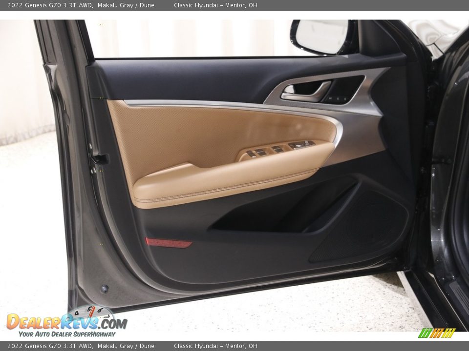 Door Panel of 2022 Genesis G70 3.3T AWD Photo #4