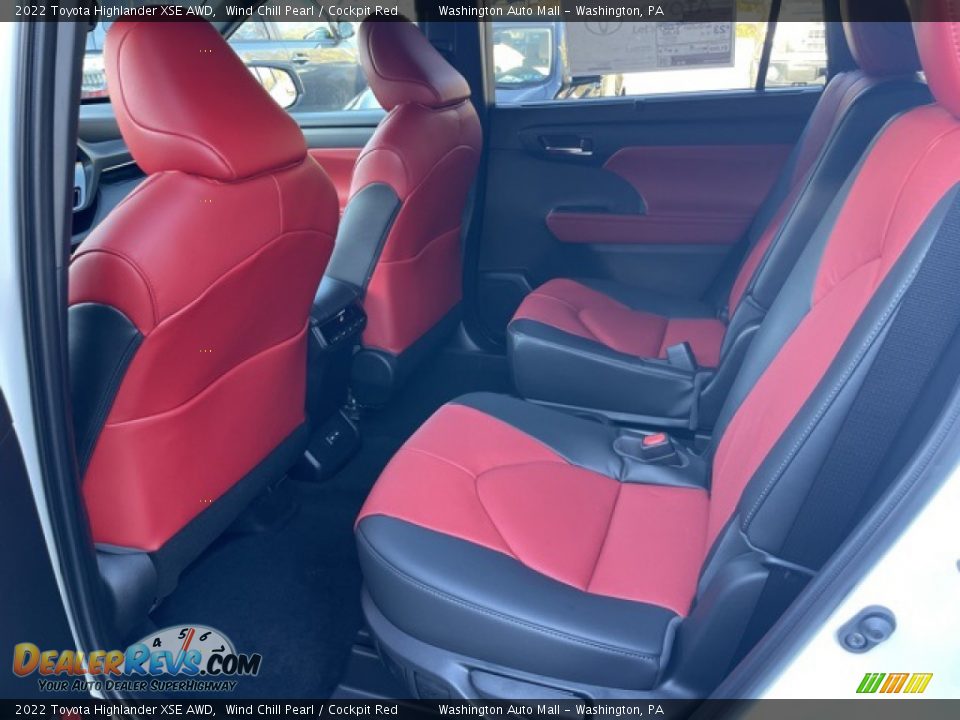 2022 Toyota Highlander XSE AWD Wind Chill Pearl / Cockpit Red Photo #24