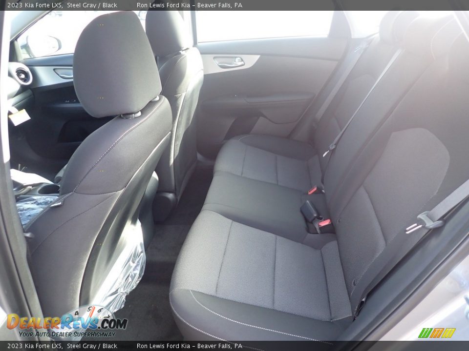 2023 Kia Forte LXS Steel Gray / Black Photo #12
