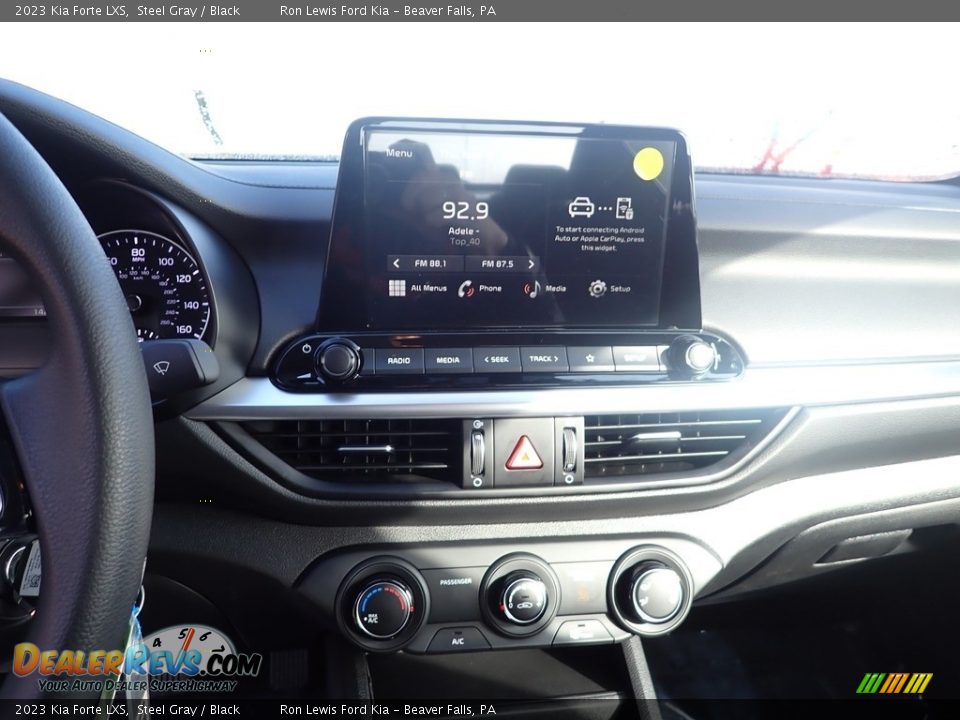 2023 Kia Forte LXS Steel Gray / Black Photo #17