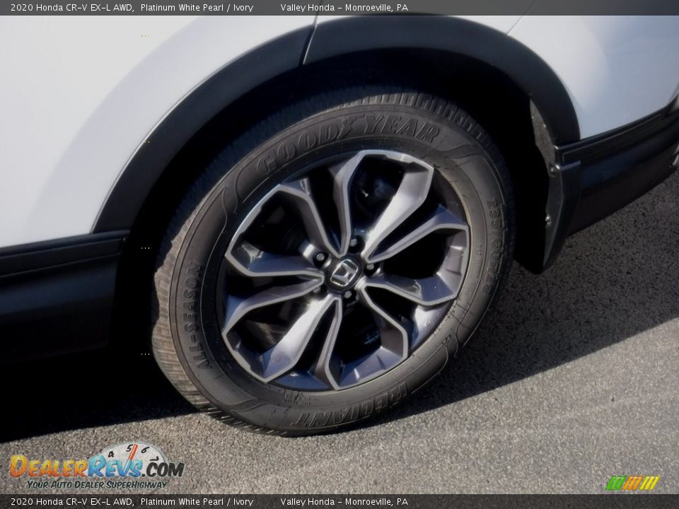 2020 Honda CR-V EX-L AWD Platinum White Pearl / Ivory Photo #4