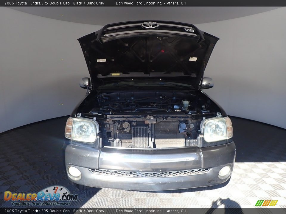 2006 Toyota Tundra SR5 Double Cab Black / Dark Gray Photo #5
