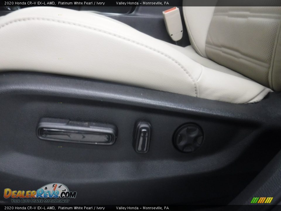2020 Honda CR-V EX-L AWD Platinum White Pearl / Ivory Photo #12