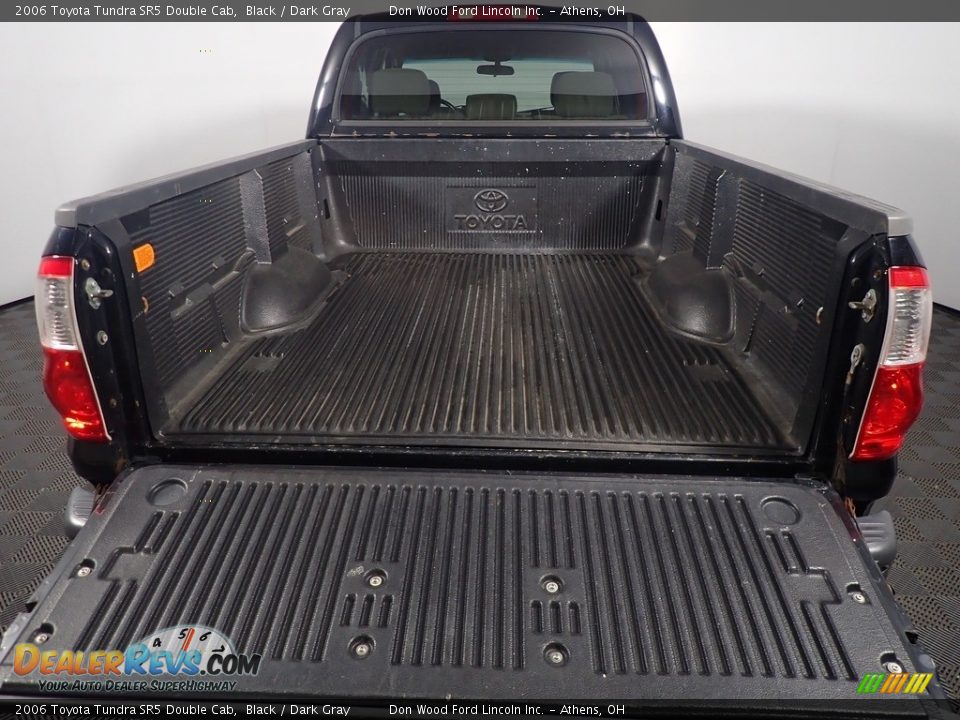 2006 Toyota Tundra SR5 Double Cab Black / Dark Gray Photo #12