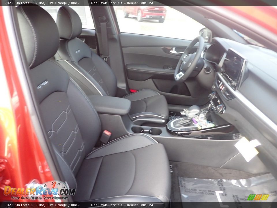 Front Seat of 2023 Kia Forte GT-Line Photo #11