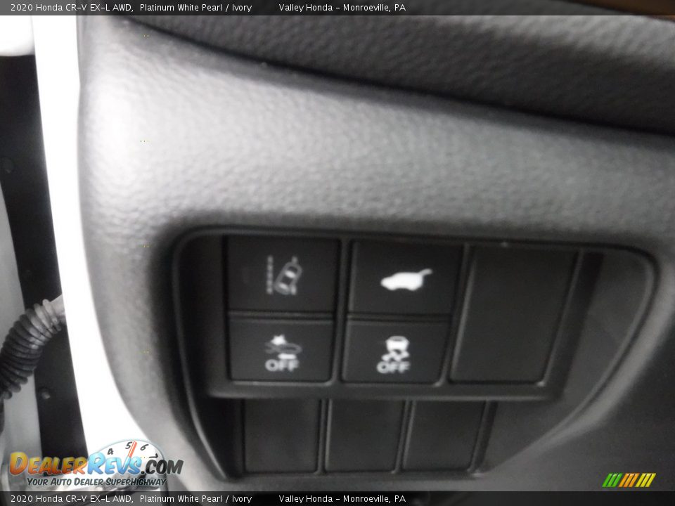 2020 Honda CR-V EX-L AWD Platinum White Pearl / Ivory Photo #16