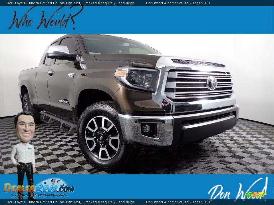 2020 Toyota Tundra Limited Double Cab 4x4 Smoked Mesquite / Sand Beige Photo #1