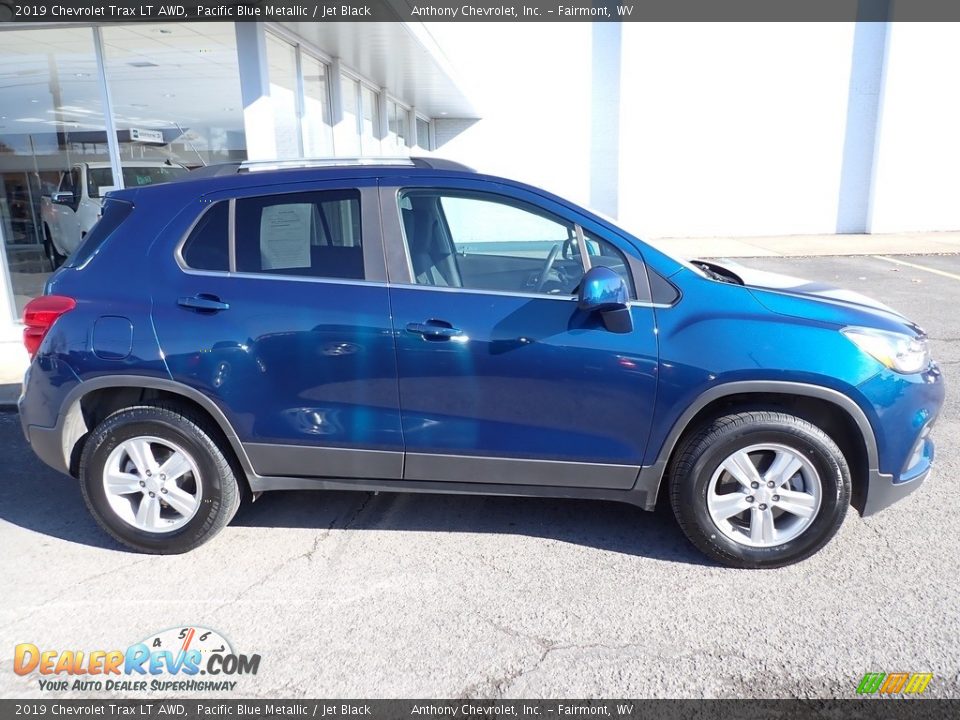 2019 Chevrolet Trax LT AWD Pacific Blue Metallic / Jet Black Photo #2