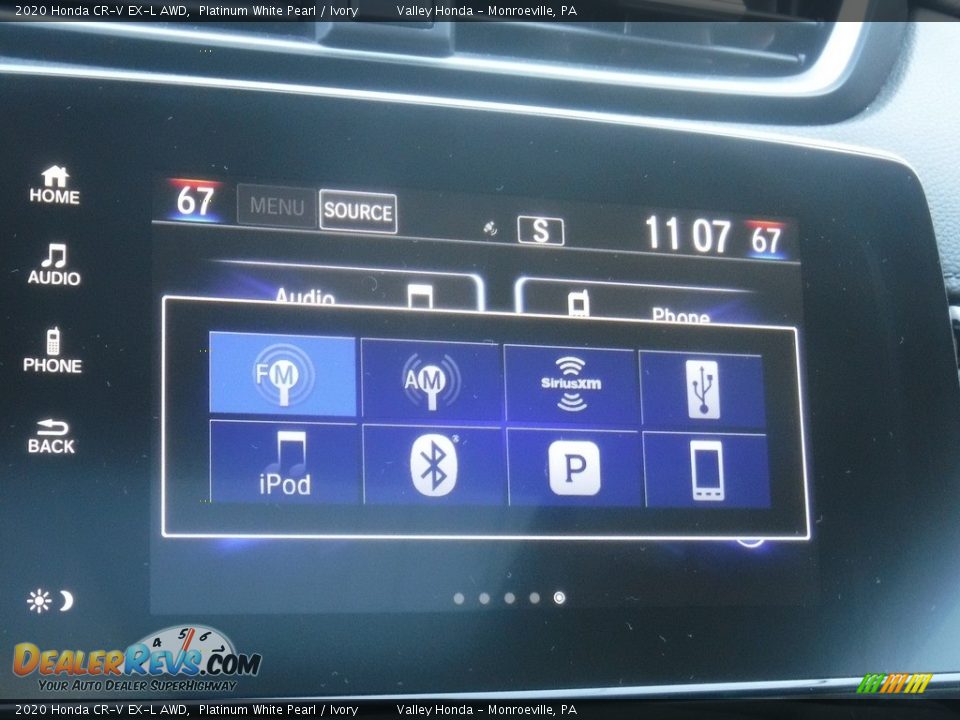 2020 Honda CR-V EX-L AWD Platinum White Pearl / Ivory Photo #19