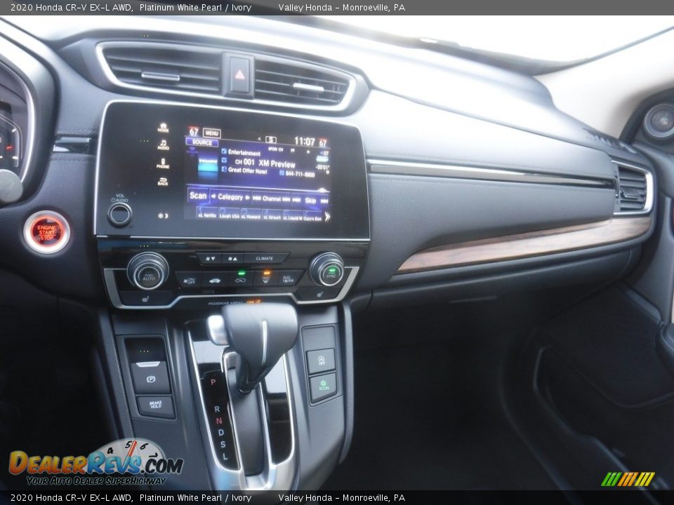 2020 Honda CR-V EX-L AWD Platinum White Pearl / Ivory Photo #20