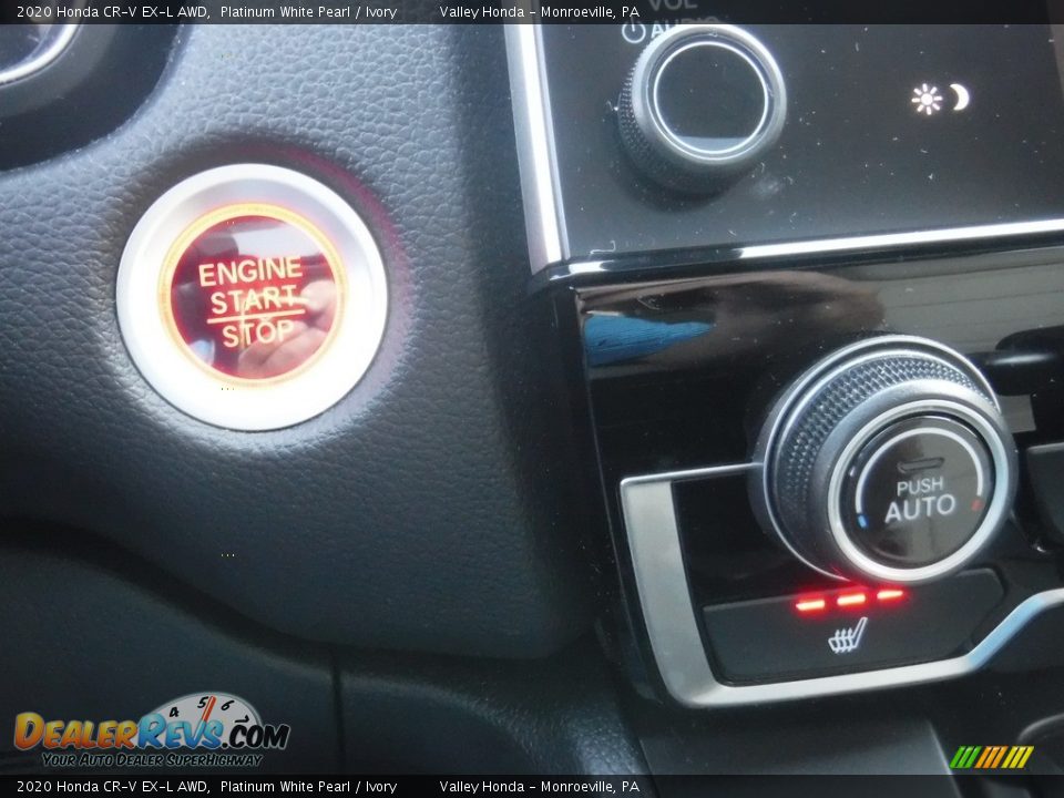 2020 Honda CR-V EX-L AWD Platinum White Pearl / Ivory Photo #21