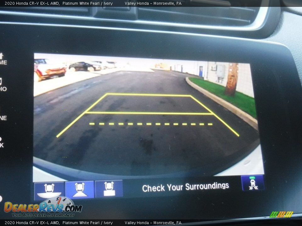 2020 Honda CR-V EX-L AWD Platinum White Pearl / Ivory Photo #22