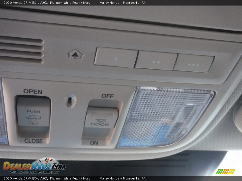 2020 Honda CR-V EX-L AWD Platinum White Pearl / Ivory Photo #23
