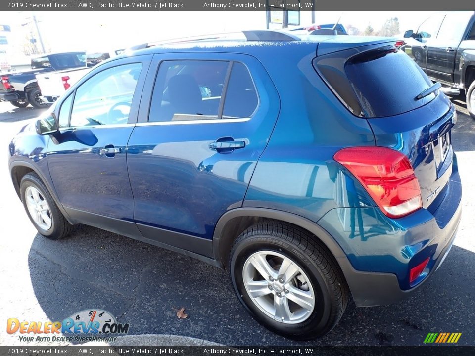 2019 Chevrolet Trax LT AWD Pacific Blue Metallic / Jet Black Photo #6