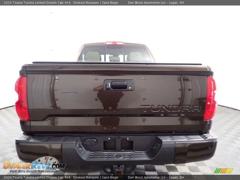 2020 Toyota Tundra Limited Double Cab 4x4 Smoked Mesquite / Sand Beige Photo #7