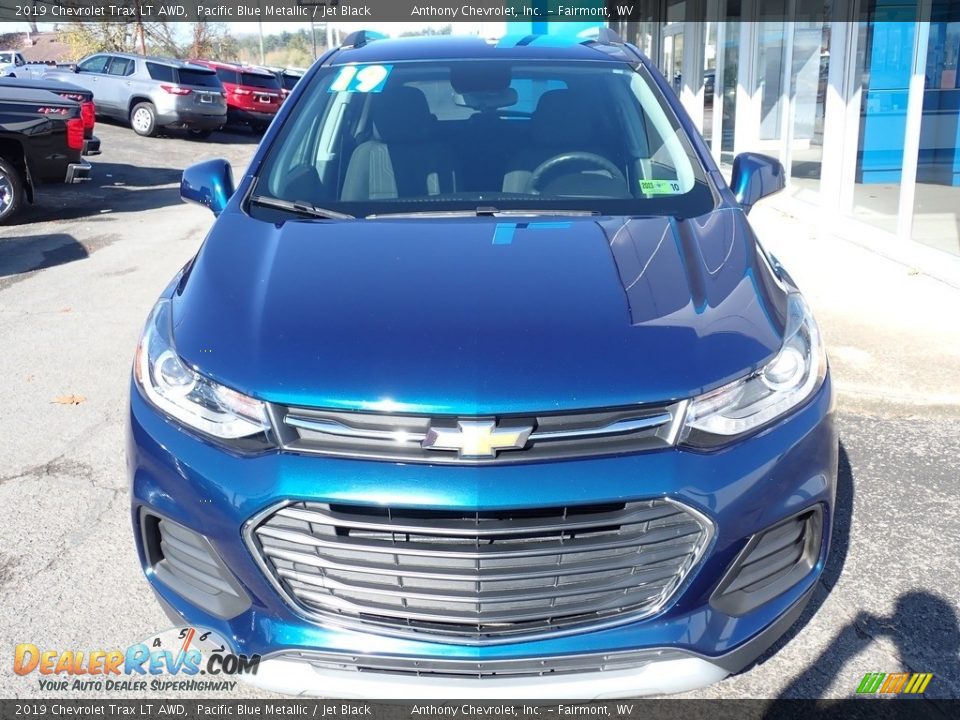 2019 Chevrolet Trax LT AWD Pacific Blue Metallic / Jet Black Photo #9