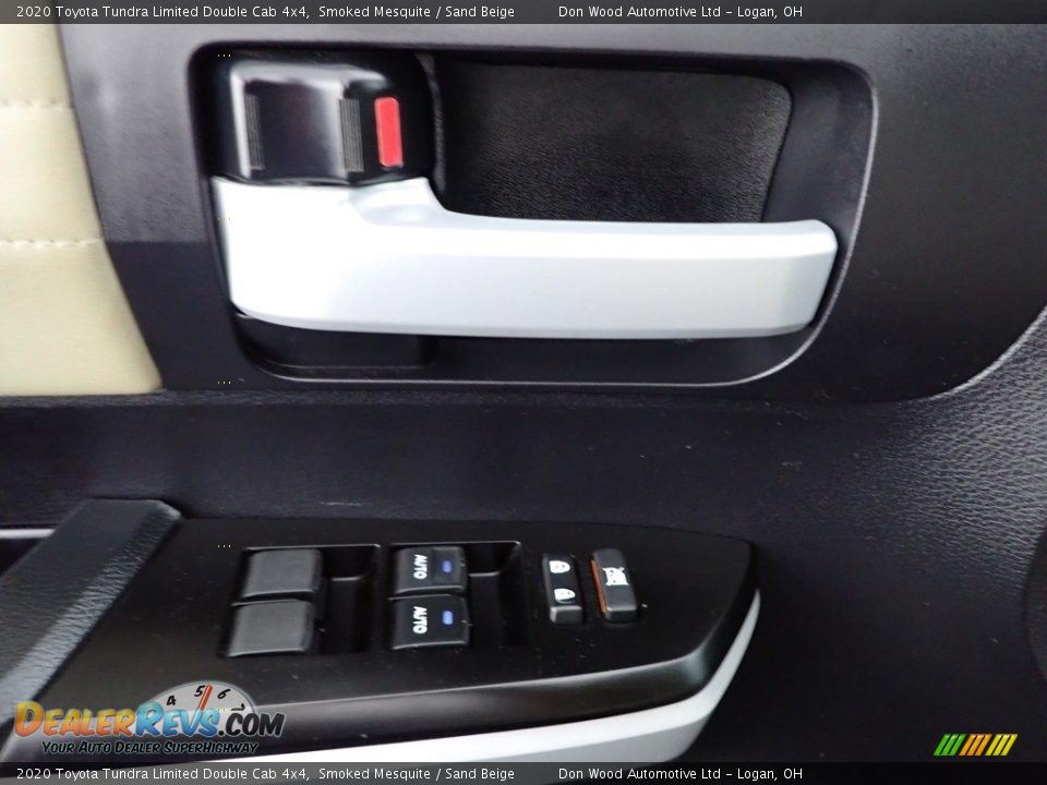 2020 Toyota Tundra Limited Double Cab 4x4 Smoked Mesquite / Sand Beige Photo #12