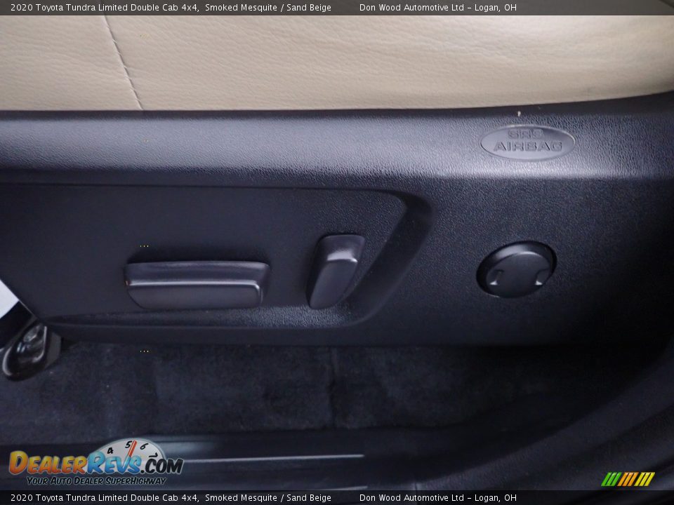 2020 Toyota Tundra Limited Double Cab 4x4 Smoked Mesquite / Sand Beige Photo #13